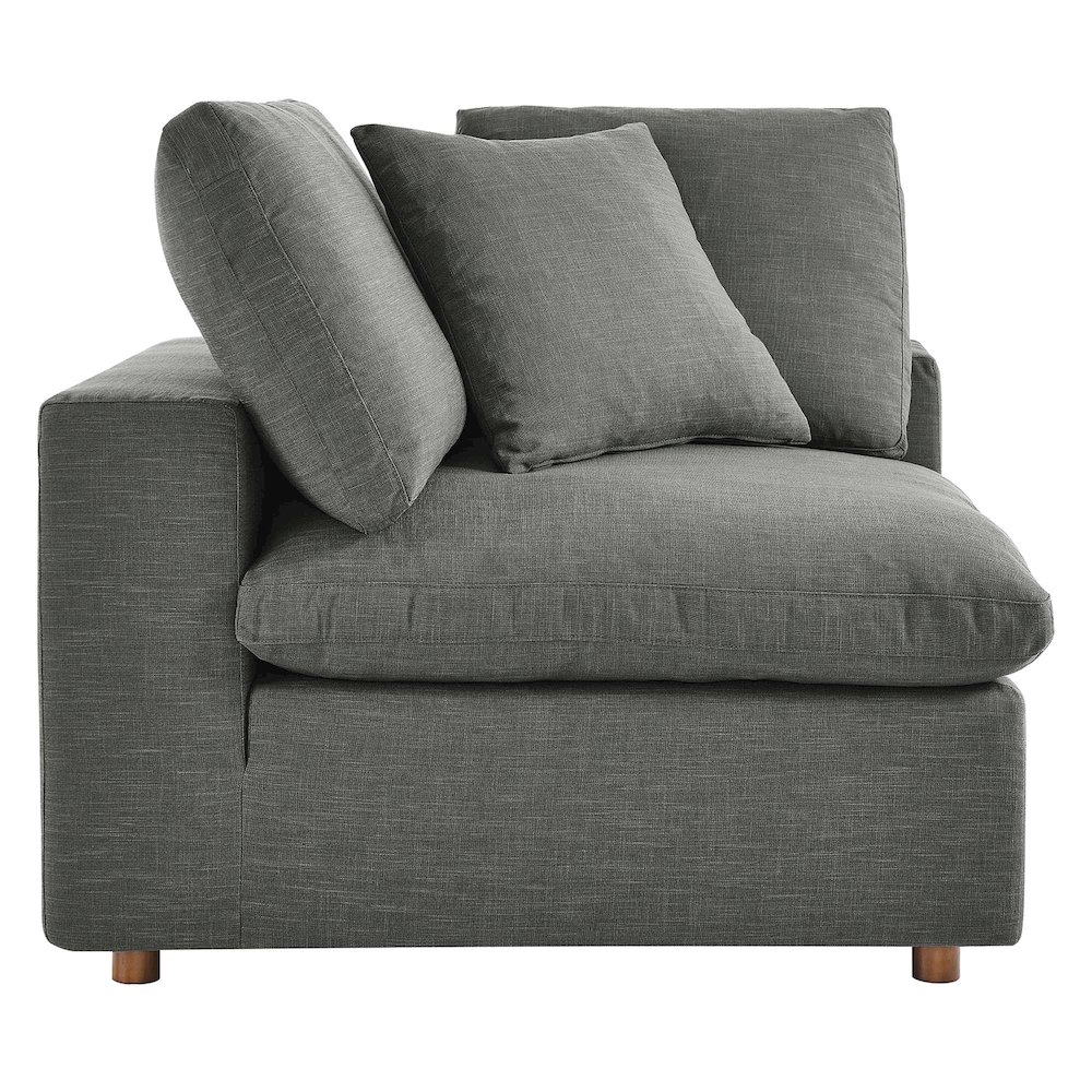 Commix 5-Piece Down Filled Overstuffed Armless Sectional Sofa. Picture 7