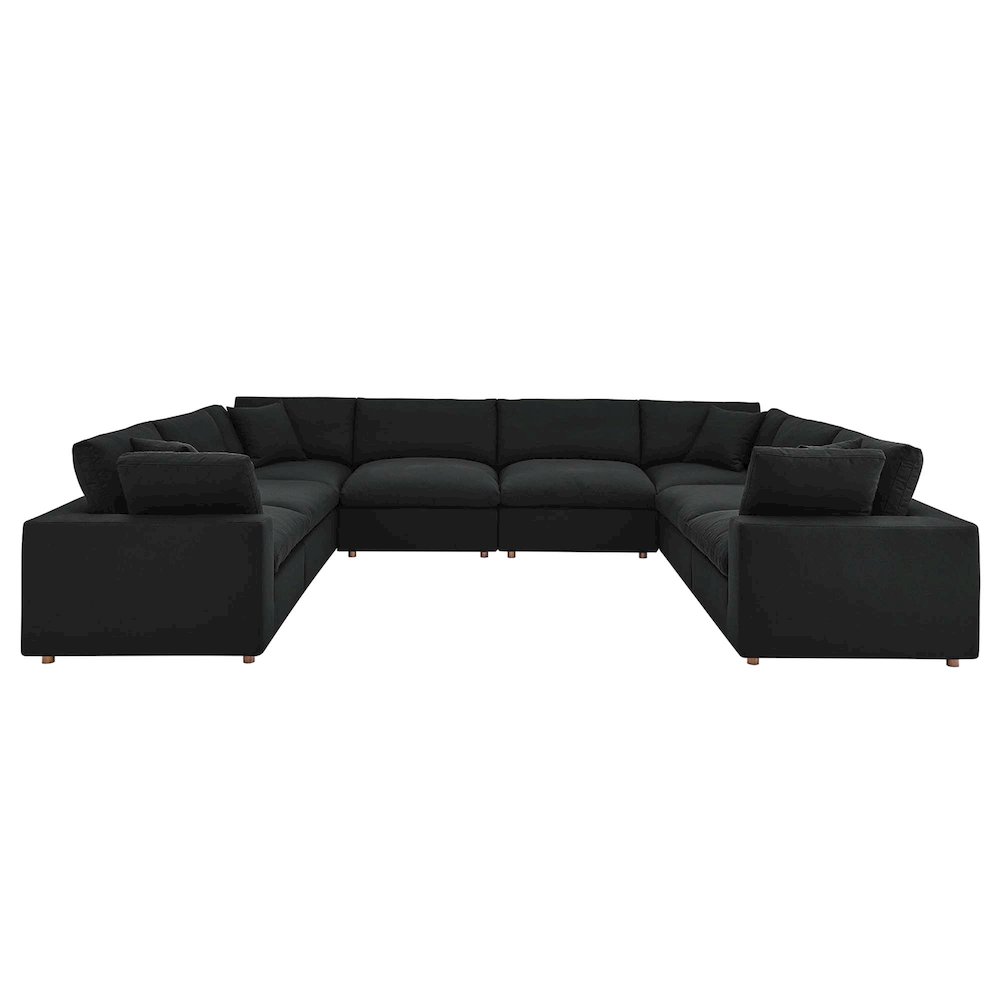 Commix 8-Piece Down Filled Overstuffed Sectional Sofa. Picture 1