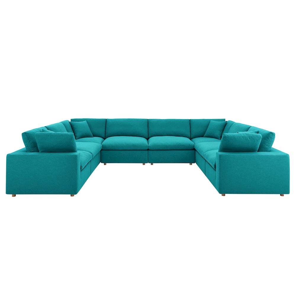 Commix 8-Piece Down Filled Overstuffed Sectional Sofa. Picture 1