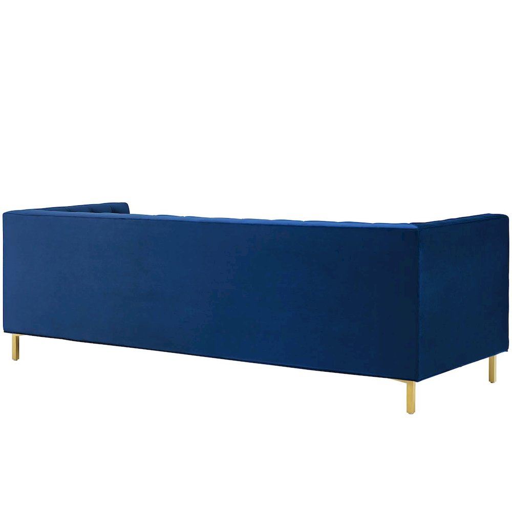 Delight Tufted Button Performance Velvet Sofa. Picture 2