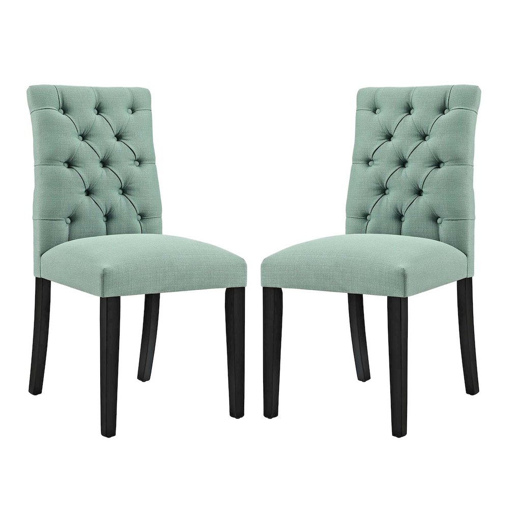 Duchess Fabric Dining Chair Set of 2. Picture 1