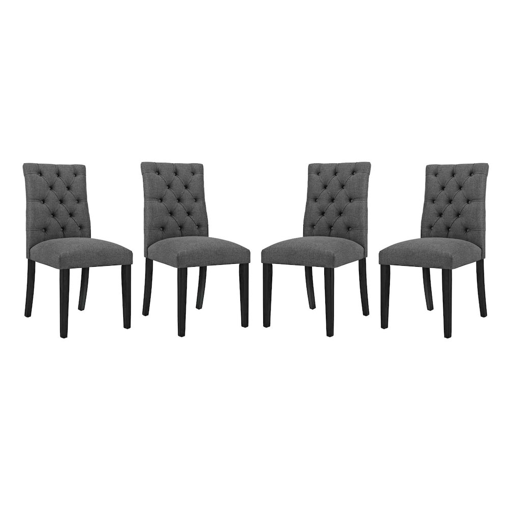 Duchess Fabric Dining Chair Set of 4. Picture 1