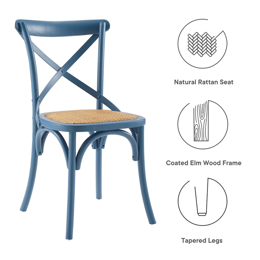 Gear Dining Side Chair Set of 2. Picture 2
