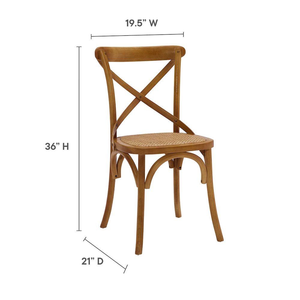 Gear Dining Side Chair Set of 2. Picture 3