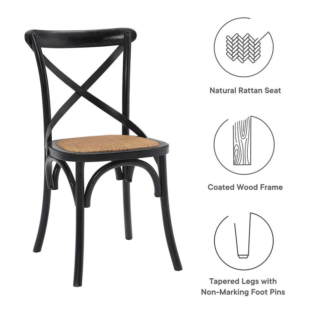 Gear Dining Side Chair Set of 4. Picture 3