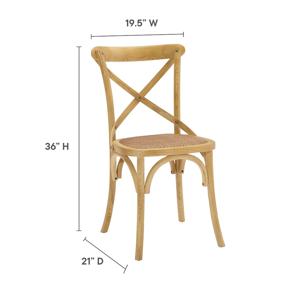Gear Dining Side Chair Set of 4. Picture 3