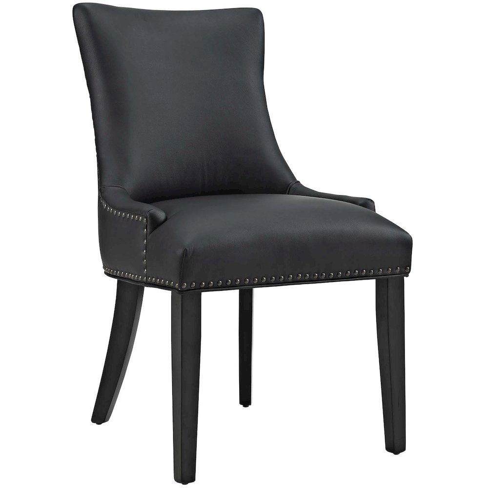 Marquis Faux Leather Dining Chair Set of 2. Picture 2