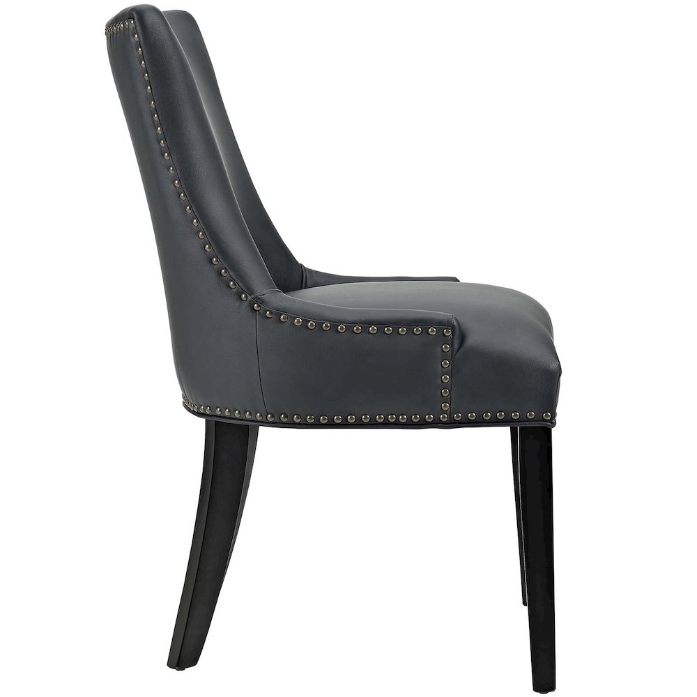 Marquis Faux Leather Dining Chair Set of 2. Picture 3
