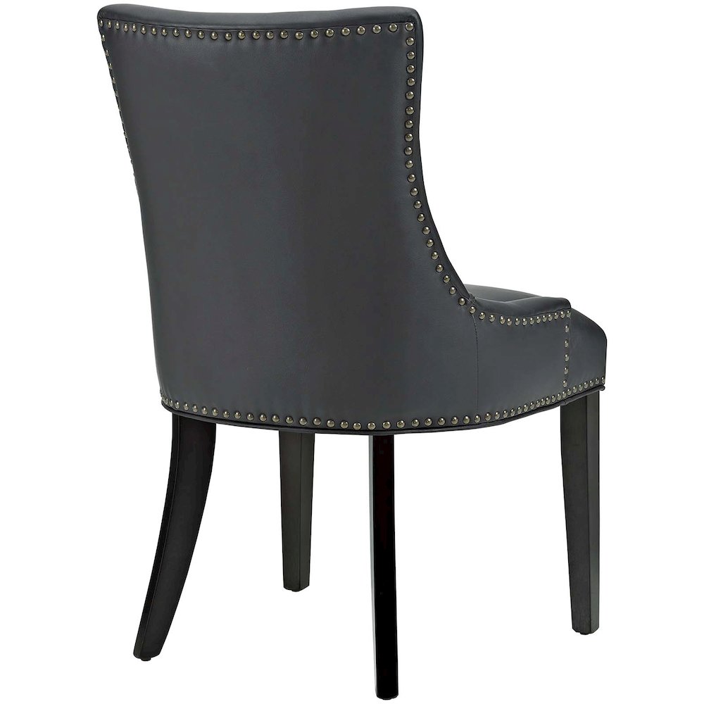 Marquis Faux Leather Dining Chair Set of 2. Picture 4