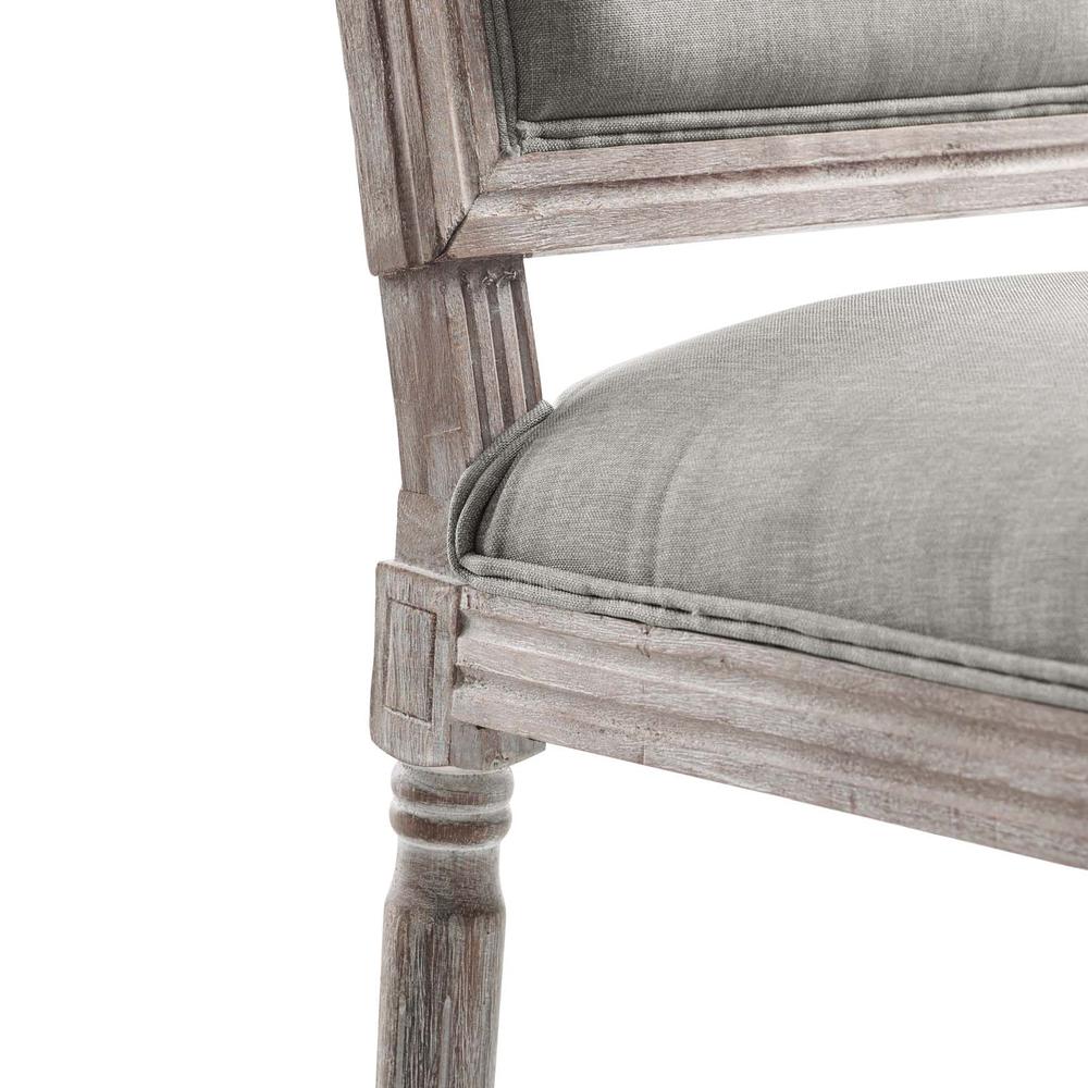 Court Dining Side Chair Upholstered Fabric Set of 2. Picture 6