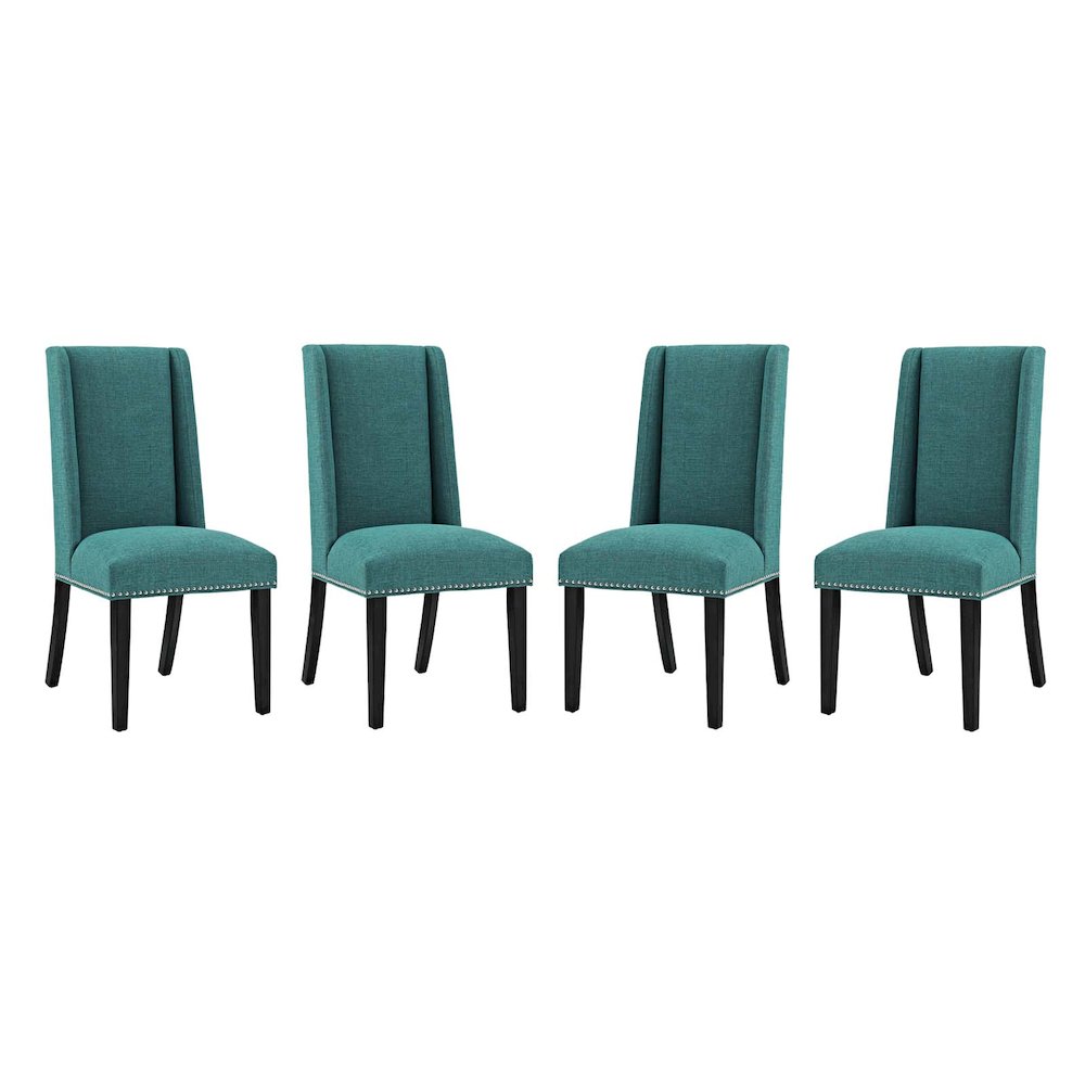 Baron Fabric Dining Chair Set of 4. Picture 1