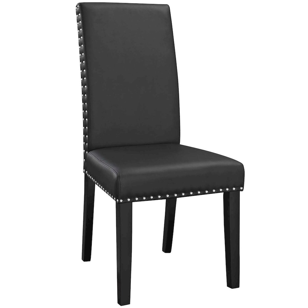 Parcel Vinyl Dining Side Chair Set of 4. Picture 2