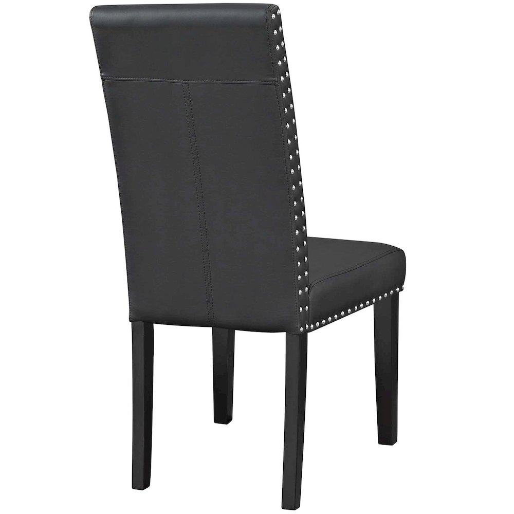 Parcel Vinyl Dining Side Chair Set of 4. Picture 4