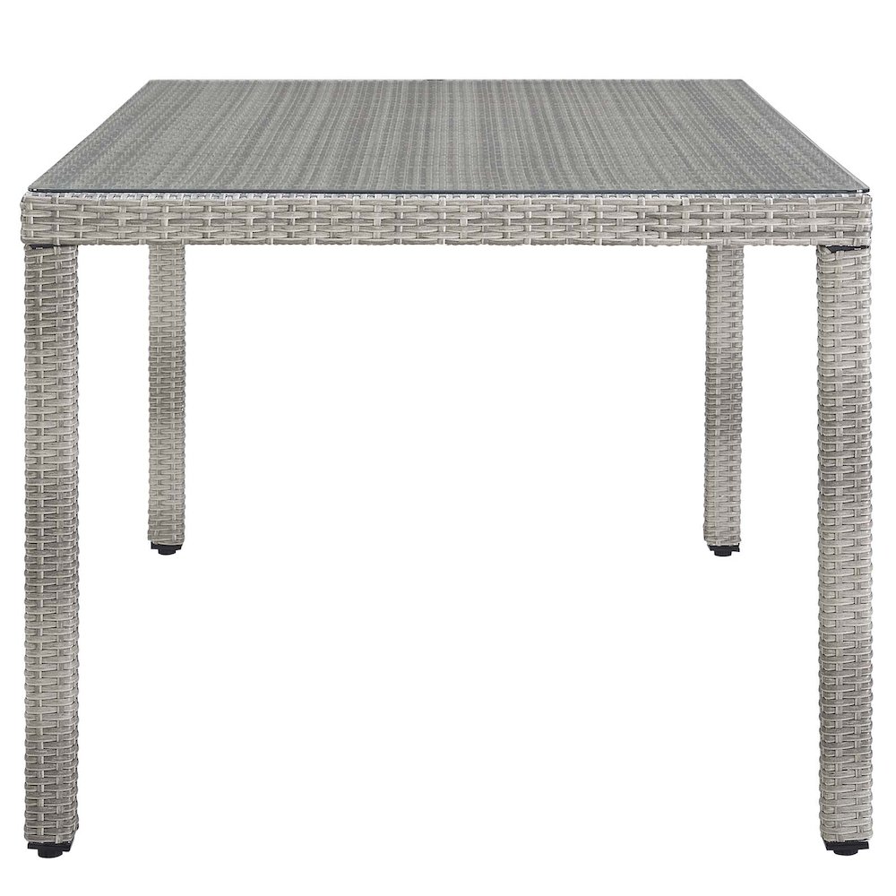 Aura 7 Piece Outdoor Patio Wicker Rattan Set. Picture 13
