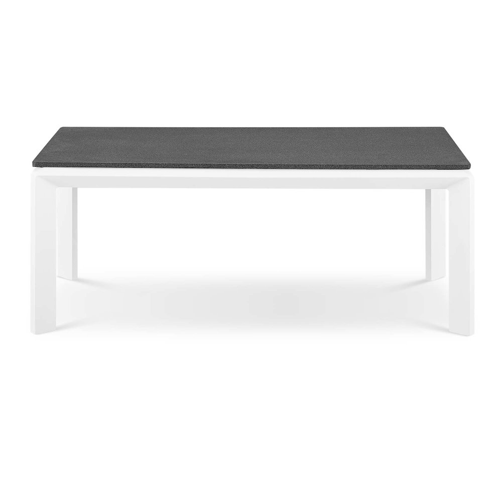 Riverside Aluminum Outdoor Patio Coffee Table. Picture 2