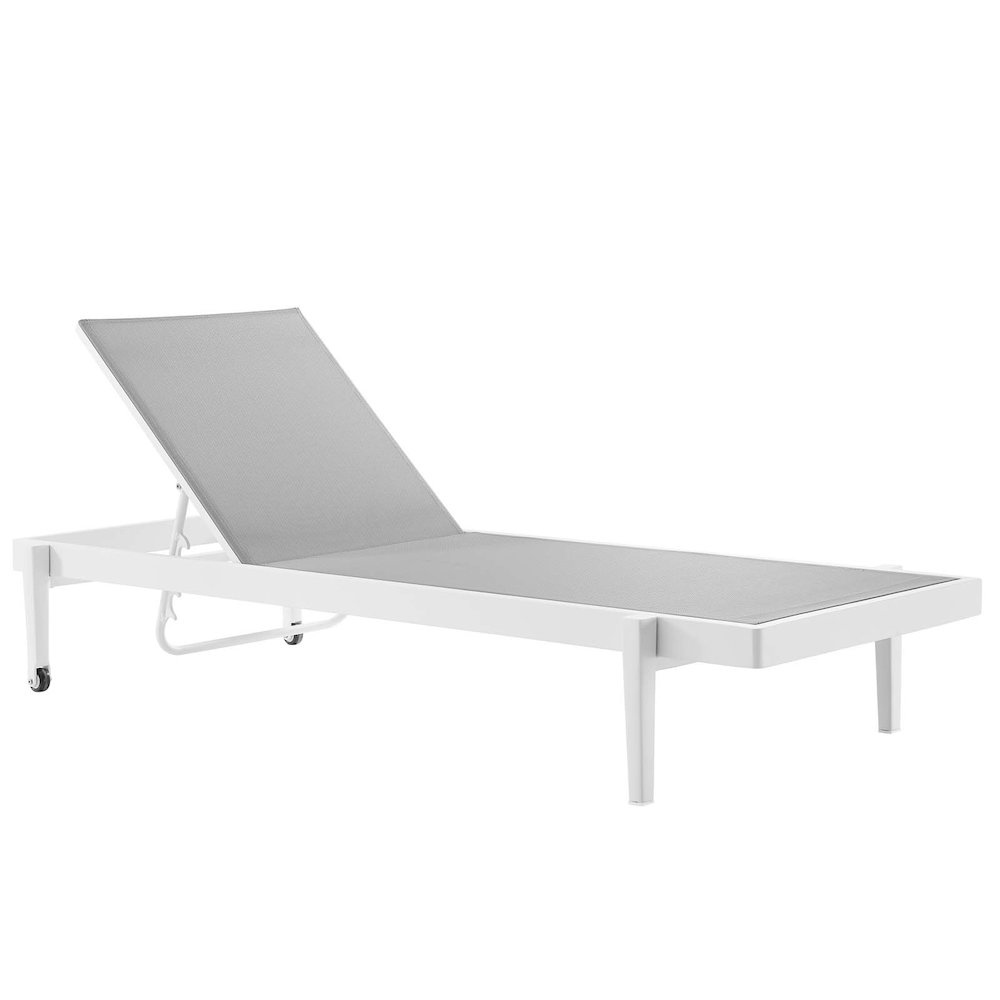 Charleston Outdoor Patio Chaise Lounge Chair. Picture 1