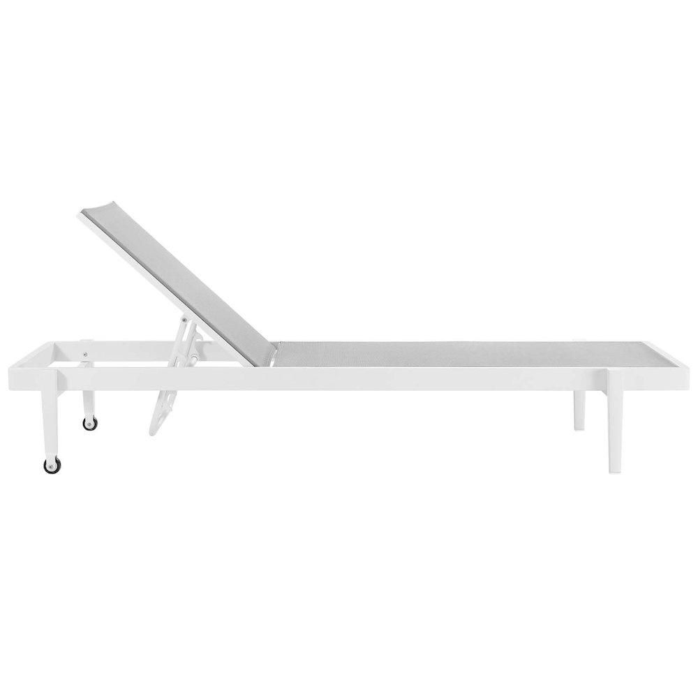 Charleston Outdoor Patio Chaise Lounge Chair. Picture 3