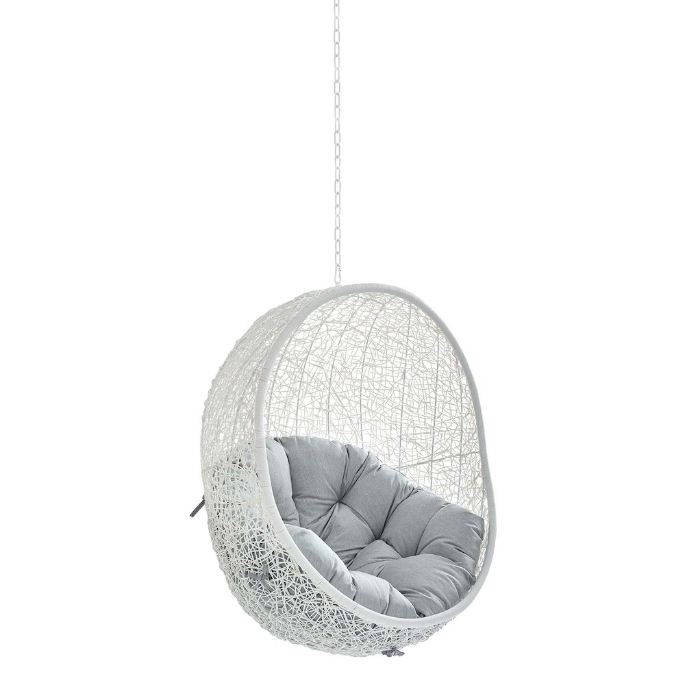 Hide Sunbrella Fabric Swing Outdoor Patio Lounge Chair Without Stand. Picture 1