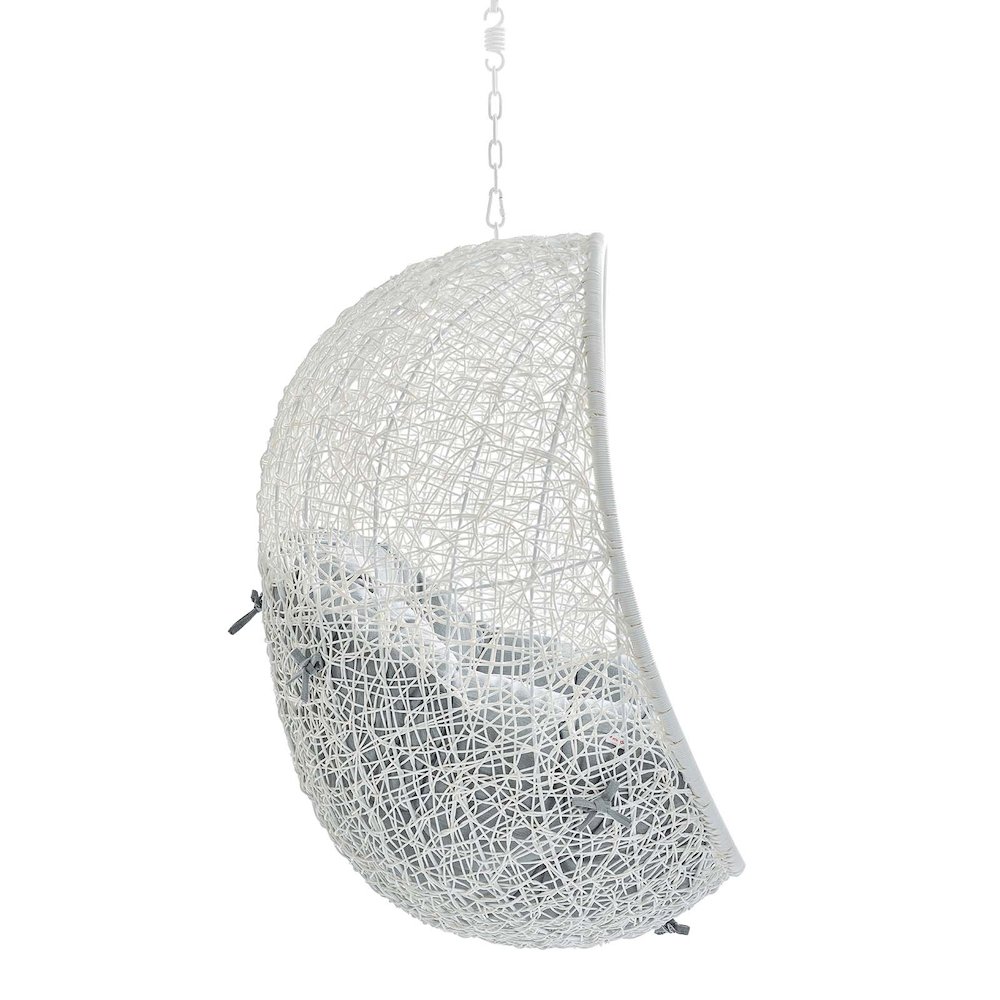 Hide Sunbrella Fabric Swing Outdoor Patio Lounge Chair Without Stand. Picture 3