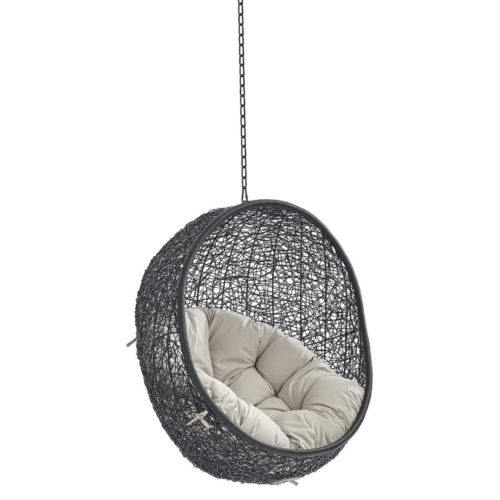 Encase Sunbrella Fabric Swing Outdoor Patio Lounge Chair Without Stand. Picture 1