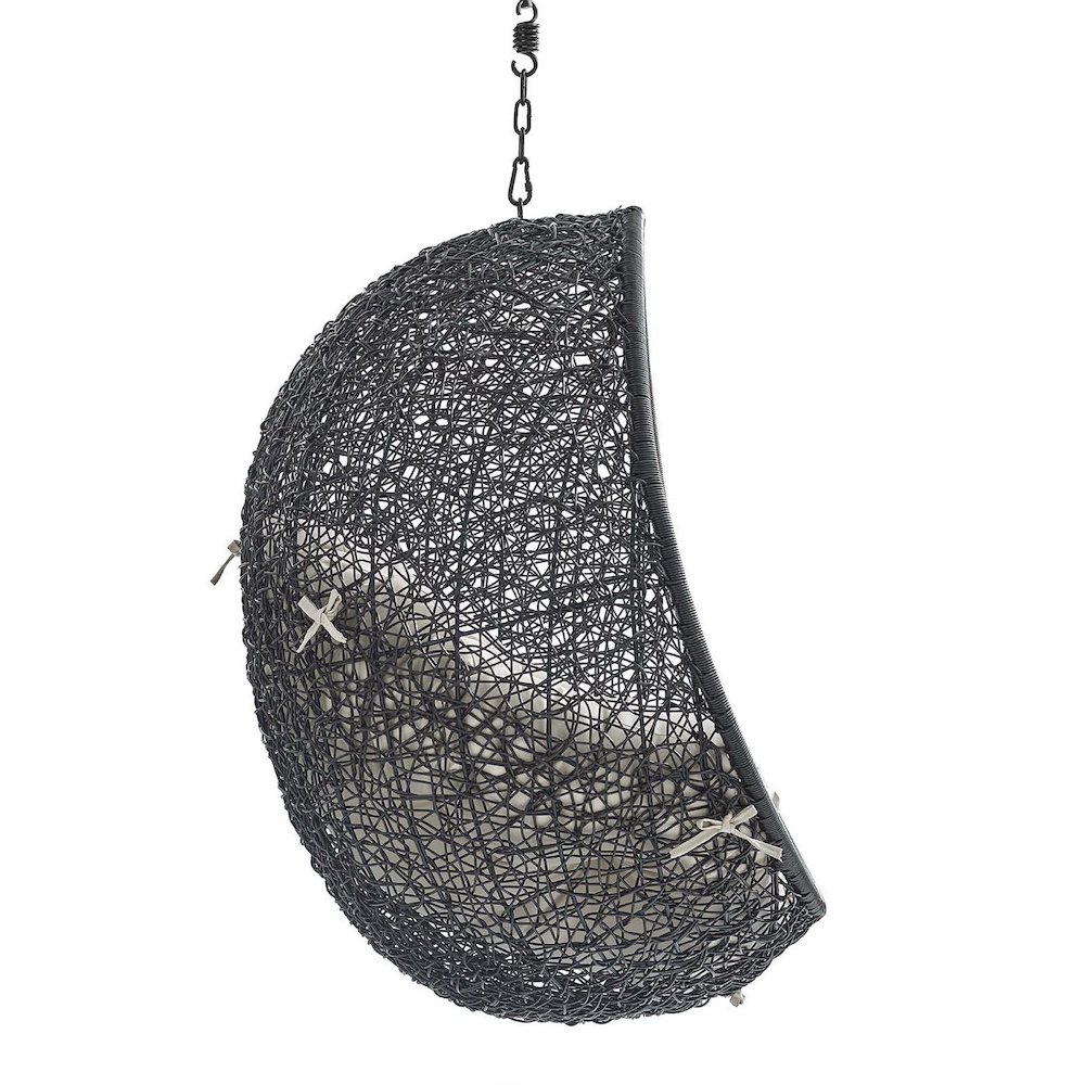 Encase Sunbrella Fabric Swing Outdoor Patio Lounge Chair Without Stand. Picture 3