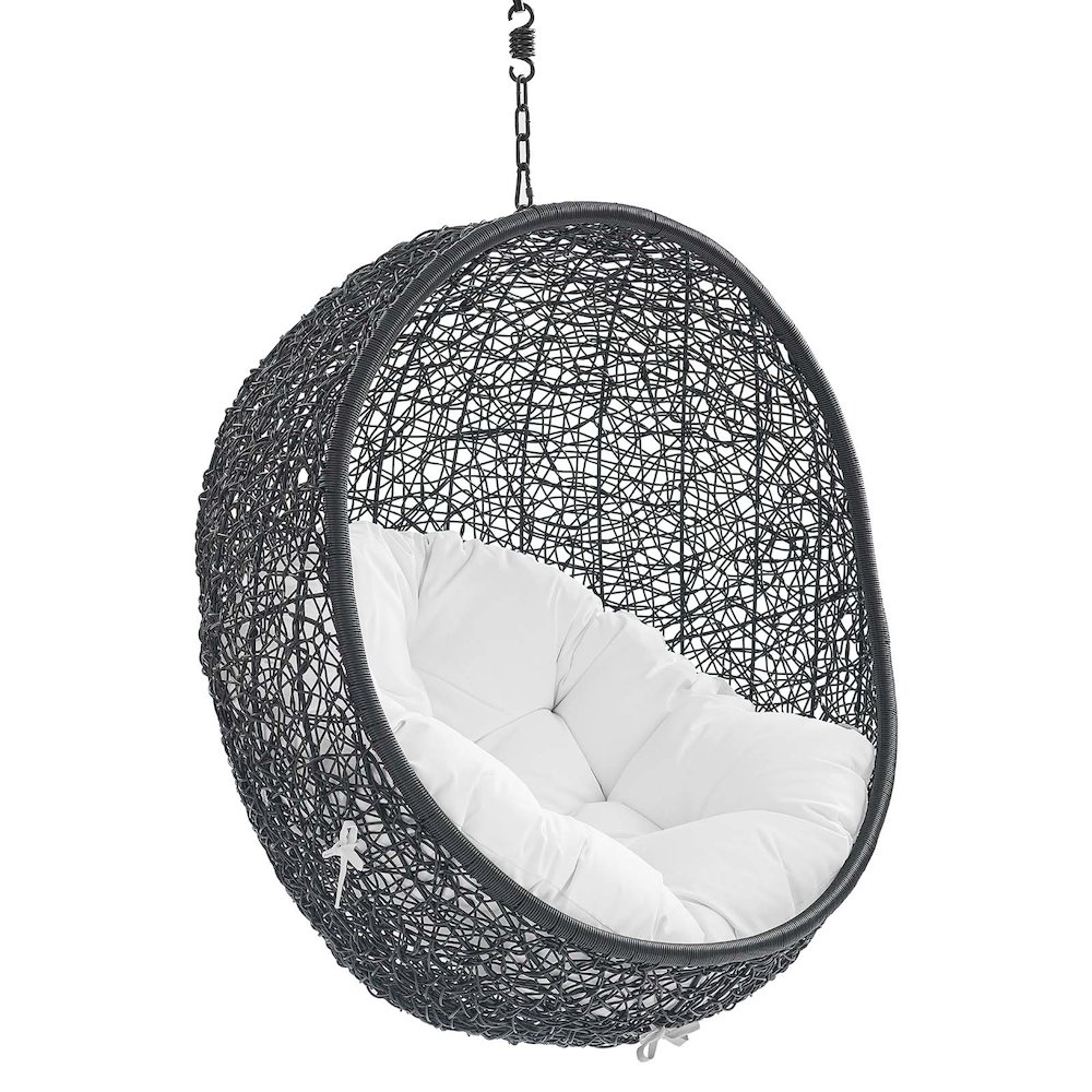 Encase Sunbrella Fabric Swing Outdoor Patio Lounge Chair Without Stand. Picture 2