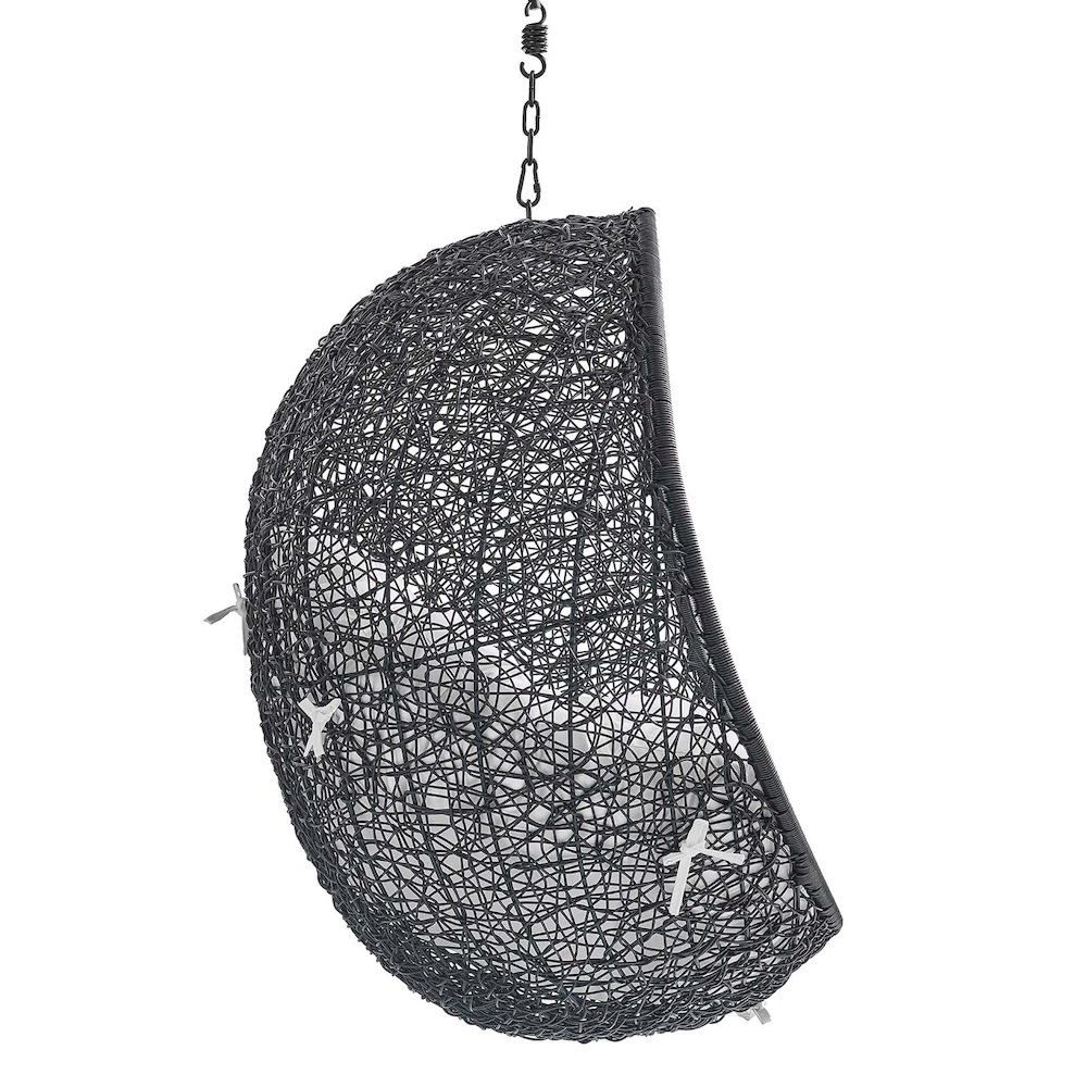 Encase Sunbrella Fabric Swing Outdoor Patio Lounge Chair Without Stand. Picture 3
