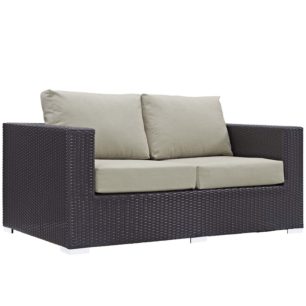 Convene 4 Piece Set Outdoor Patio with Fire Pit. Picture 4