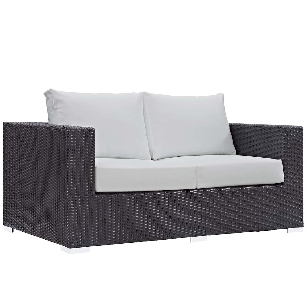 Convene 4 Piece Set Outdoor Patio with Fire Pit. Picture 4