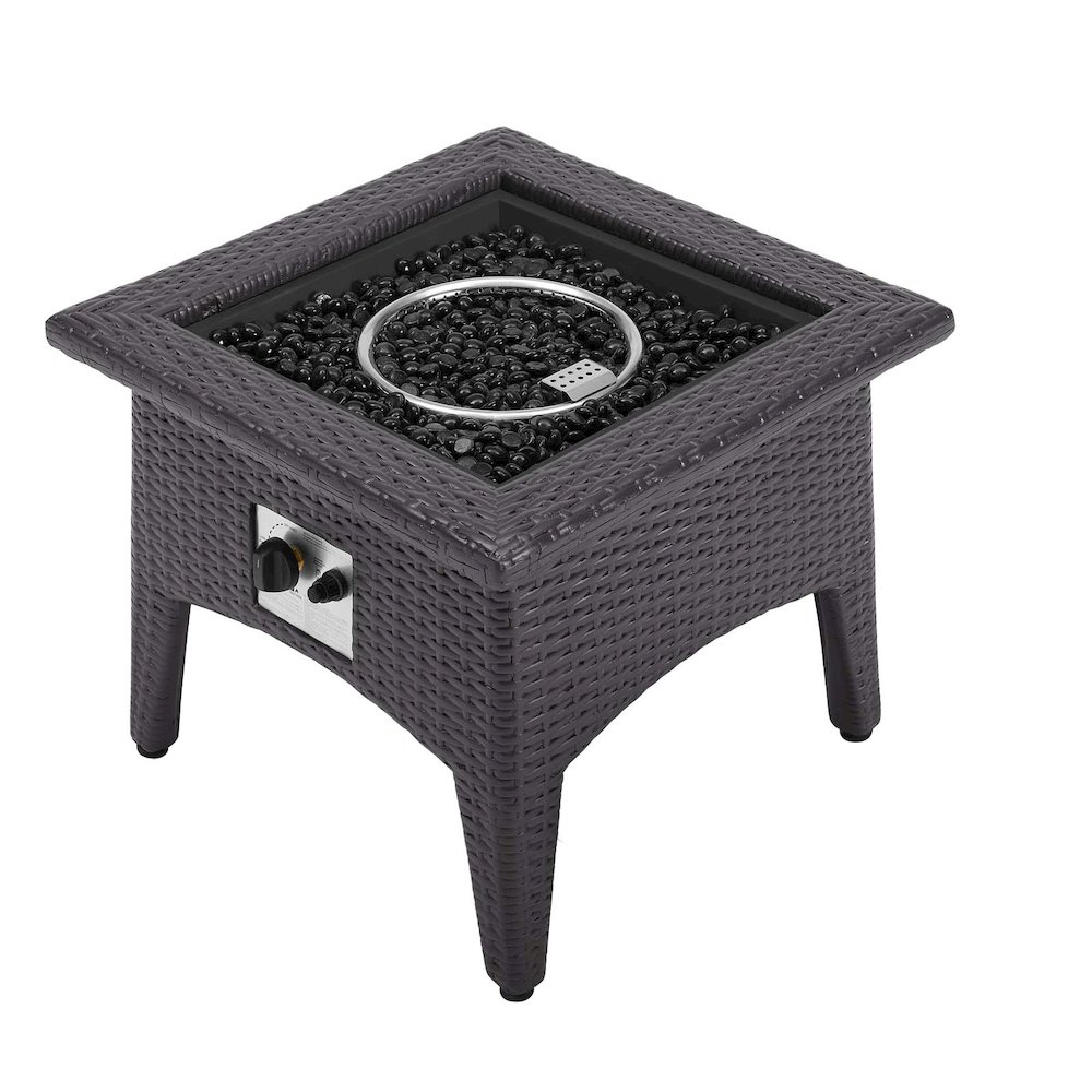 Convene 5 Piece Set Outdoor Patio with Fire Pit. Picture 8