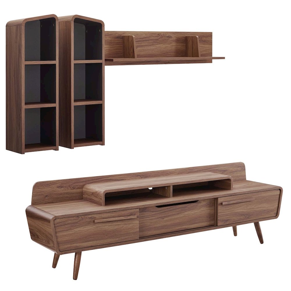 Omnistand 2 Piece Entertainment Center. Picture 1