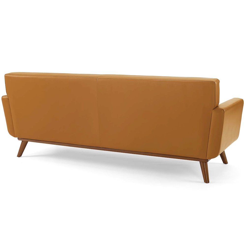 Engage Top-Grain Leather Living Room Lounge Sofa. Picture 3