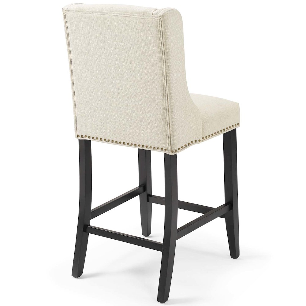 Baron Upholstered Fabric Counter Stool. Picture 3