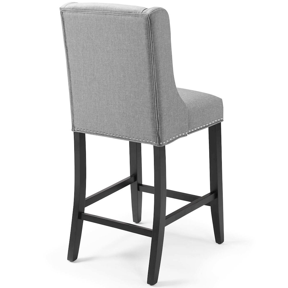 Baron Upholstered Fabric Counter Stool. Picture 3