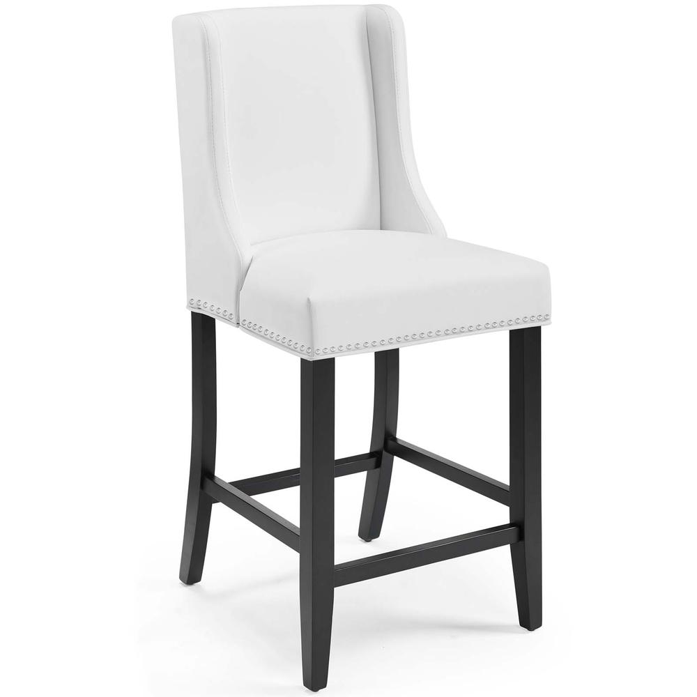 Baron Faux Leather Counter Stool. Picture 1