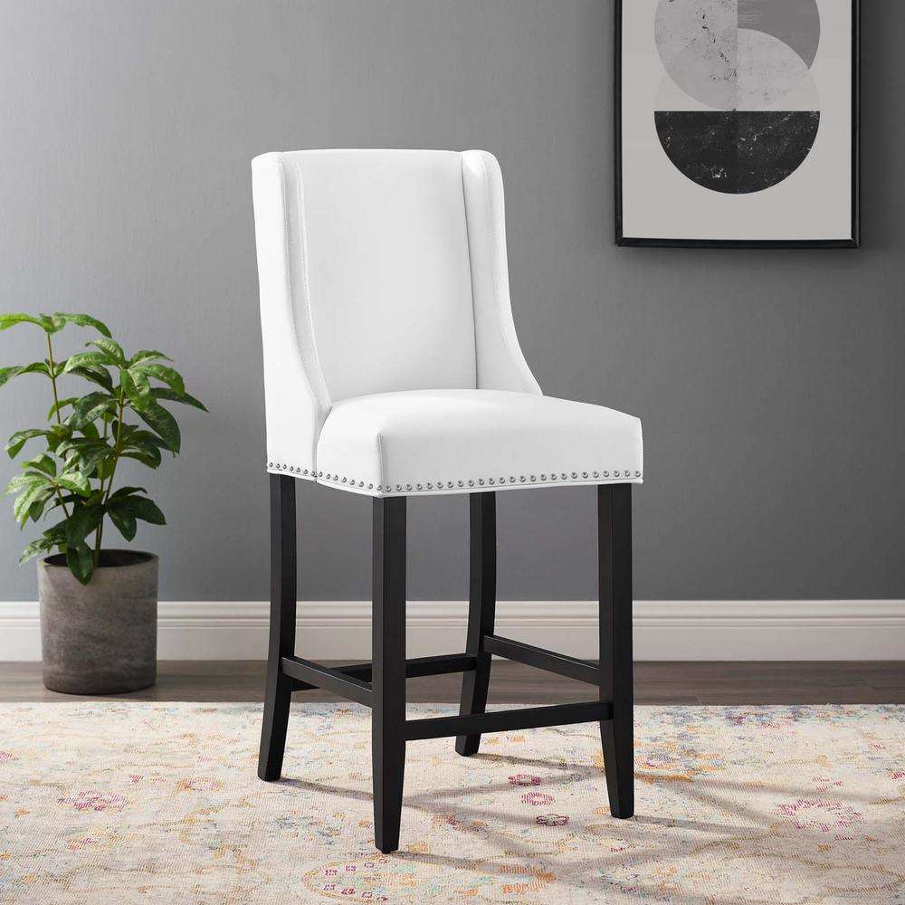 Baron Faux Leather Counter Stool. Picture 7