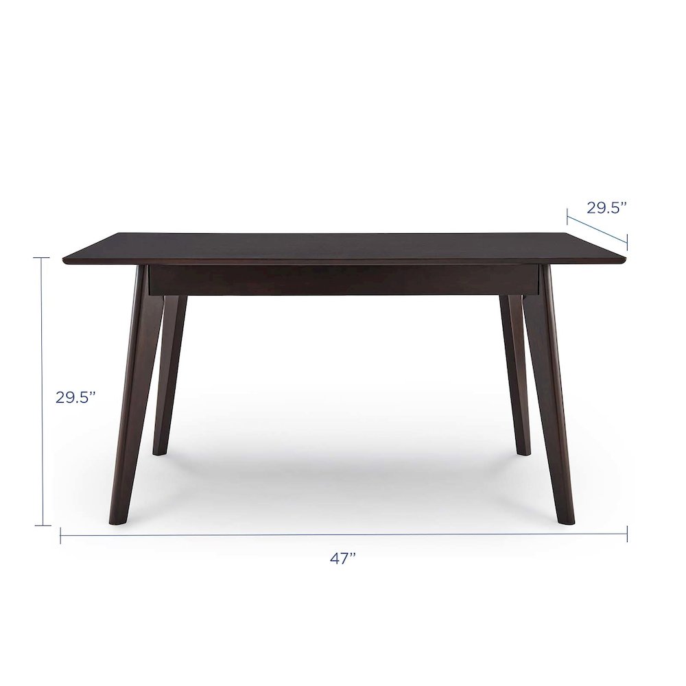 Oracle 47" Rectangle Dining Table. Picture 2