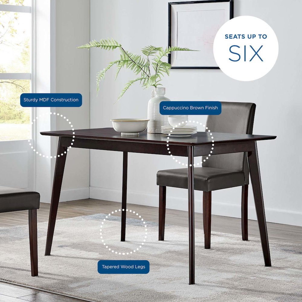Oracle 47" Rectangle Dining Table. Picture 6