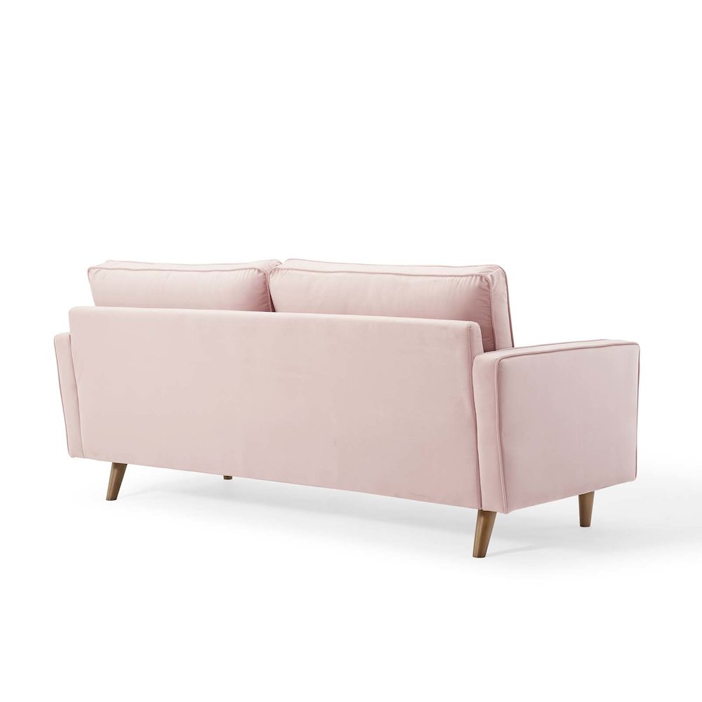 Valour Performance Velvet Sofa. Picture 5