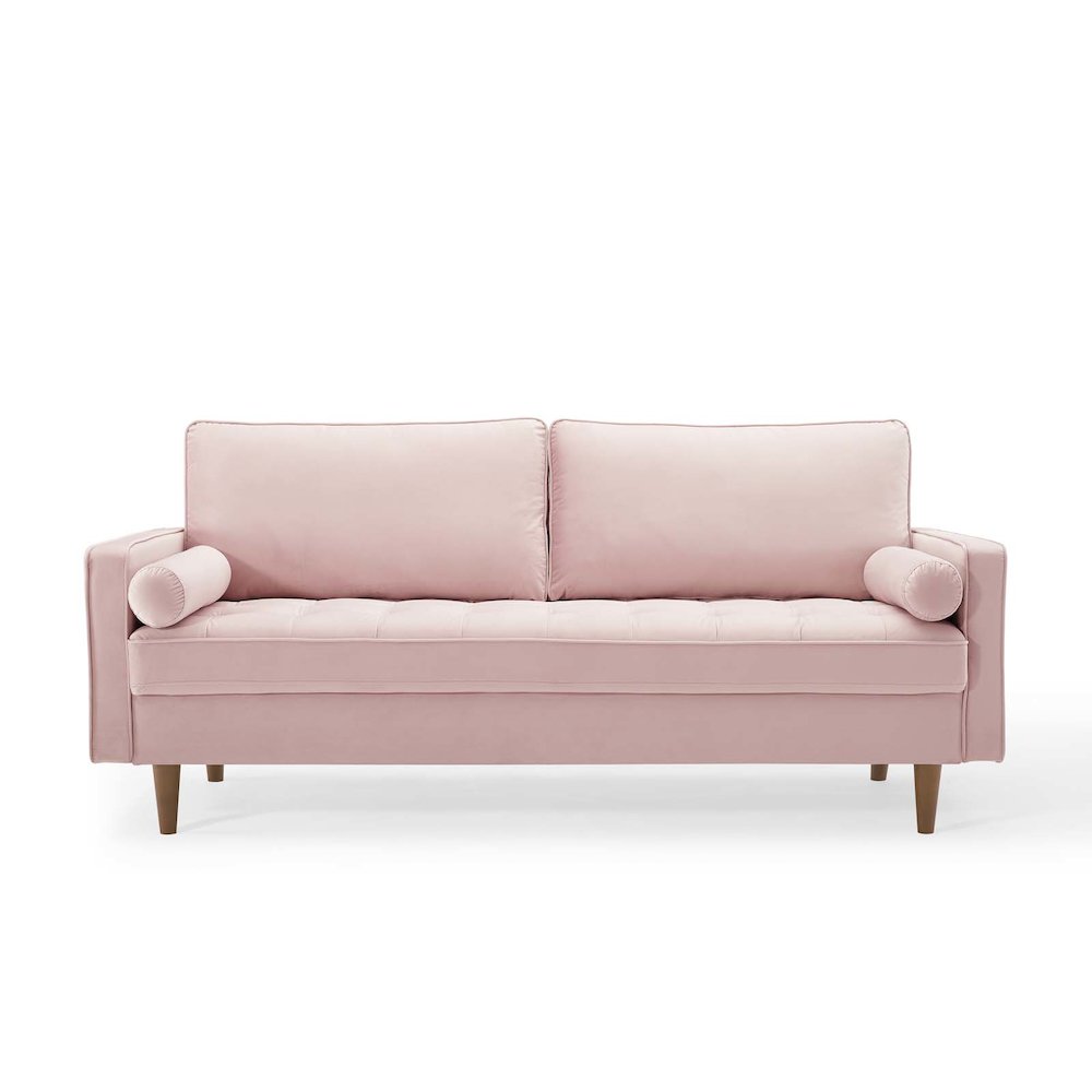 Valour Performance Velvet Sofa. Picture 6