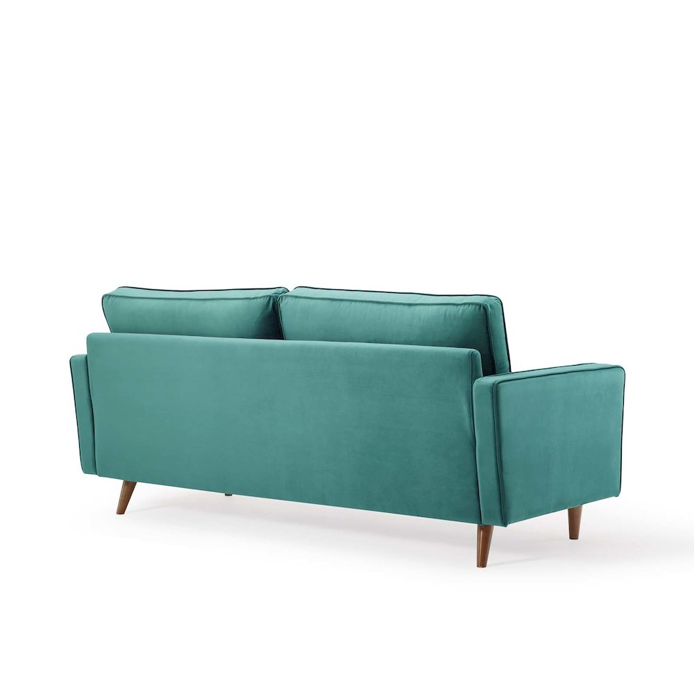 Valour Performance Velvet Sofa. Picture 5