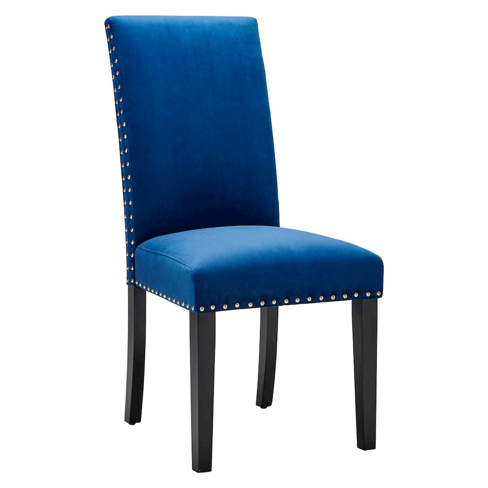 Parcel Performance Velvet Dining Side Chairs Set of 2. Picture 3