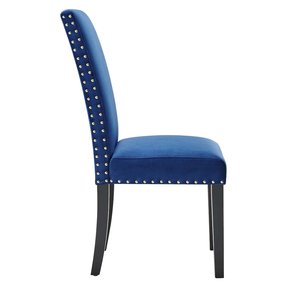 Parcel Performance Velvet Dining Side Chairs Set of 2. Picture 4