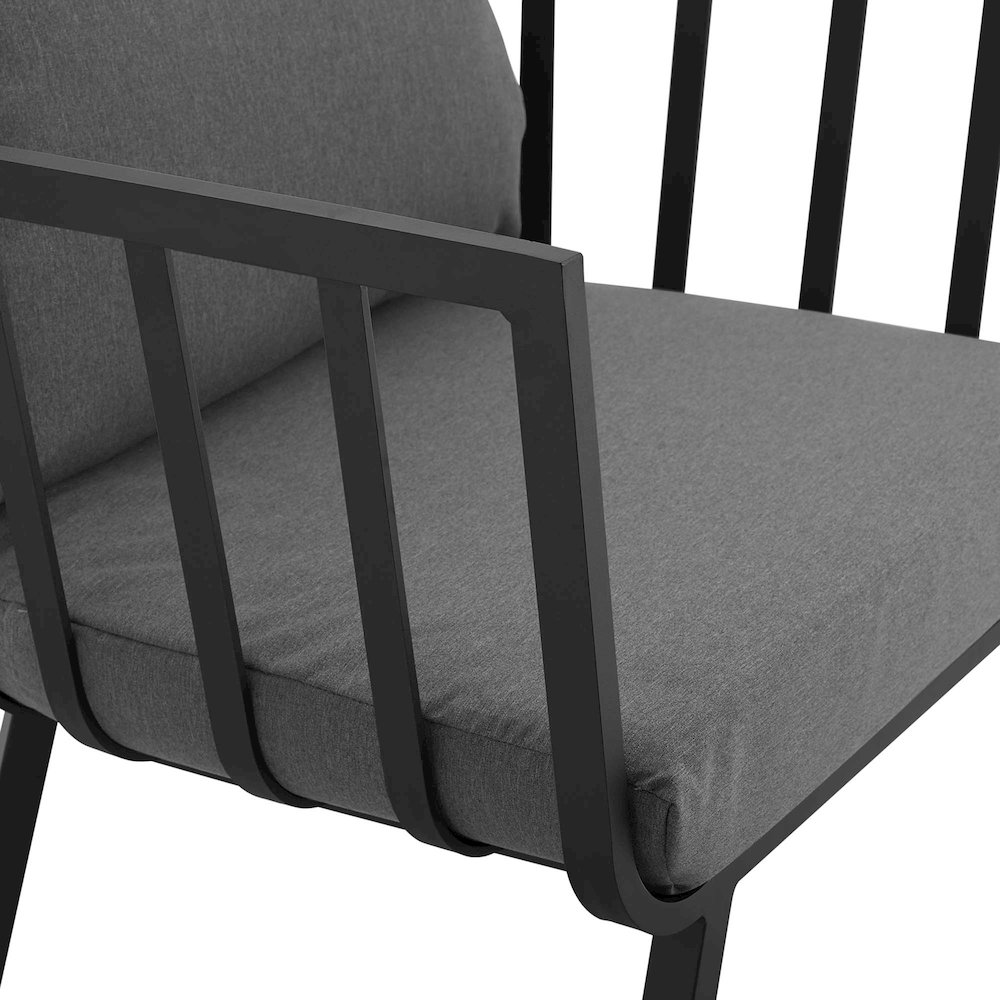 Riverside 5 Piece Outdoor Patio Aluminum Set. Picture 3