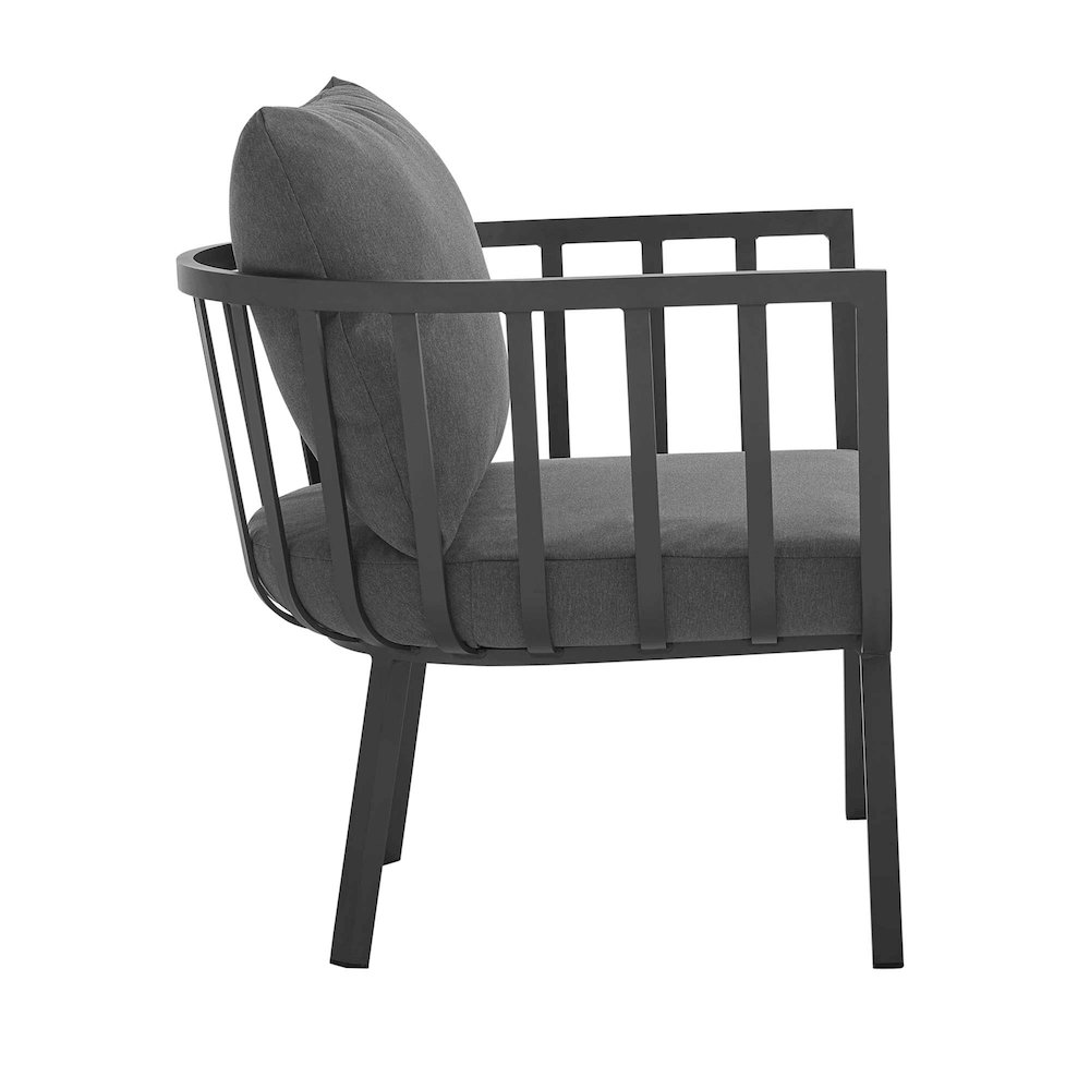 Riverside 5 Piece Outdoor Patio Aluminum Set. Picture 4
