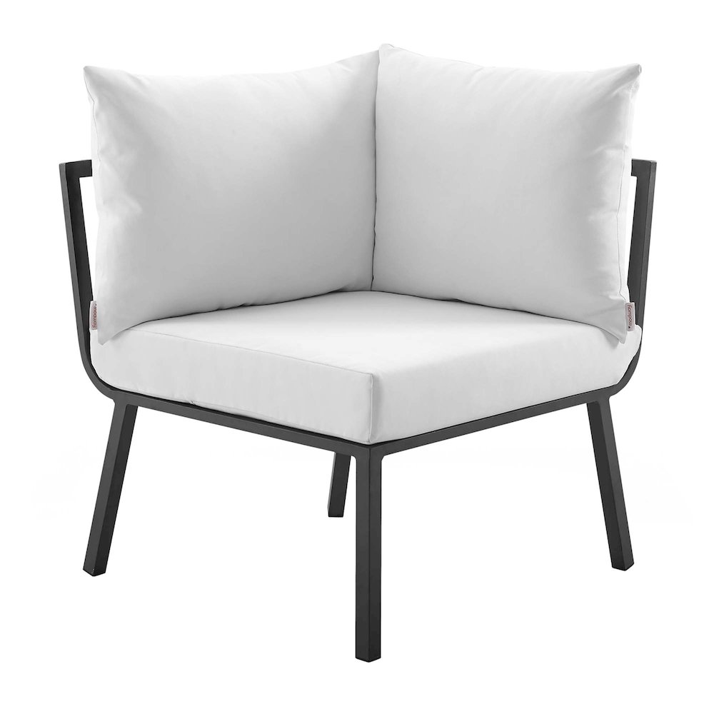 Riverside 5 Piece Outdoor Patio Aluminum Set. Picture 8
