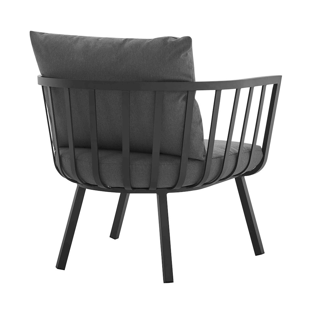 Riverside 5 Piece Outdoor Patio Aluminum Set. Picture 4