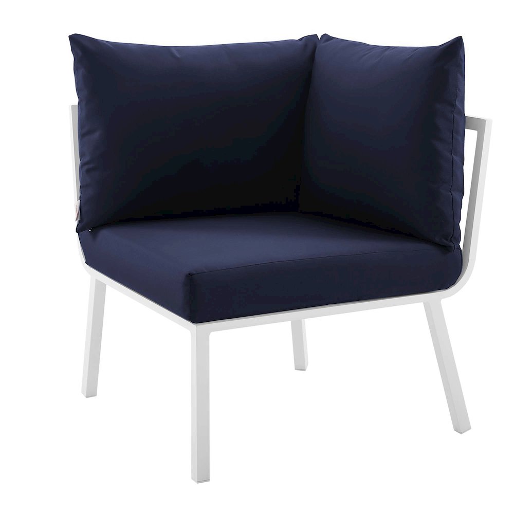 Riverside 5 Piece Outdoor Patio Aluminum Set. Picture 10