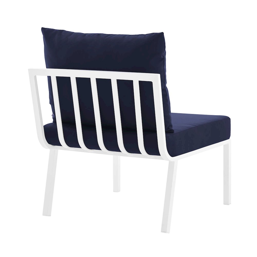 Riverside 5 Piece Outdoor Patio Aluminum Set. Picture 4