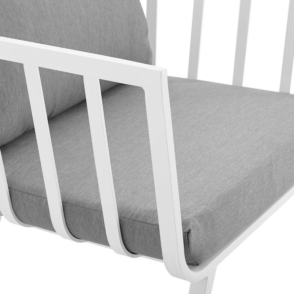 Riverside 6 Piece Outdoor Patio Aluminum Set. Picture 3